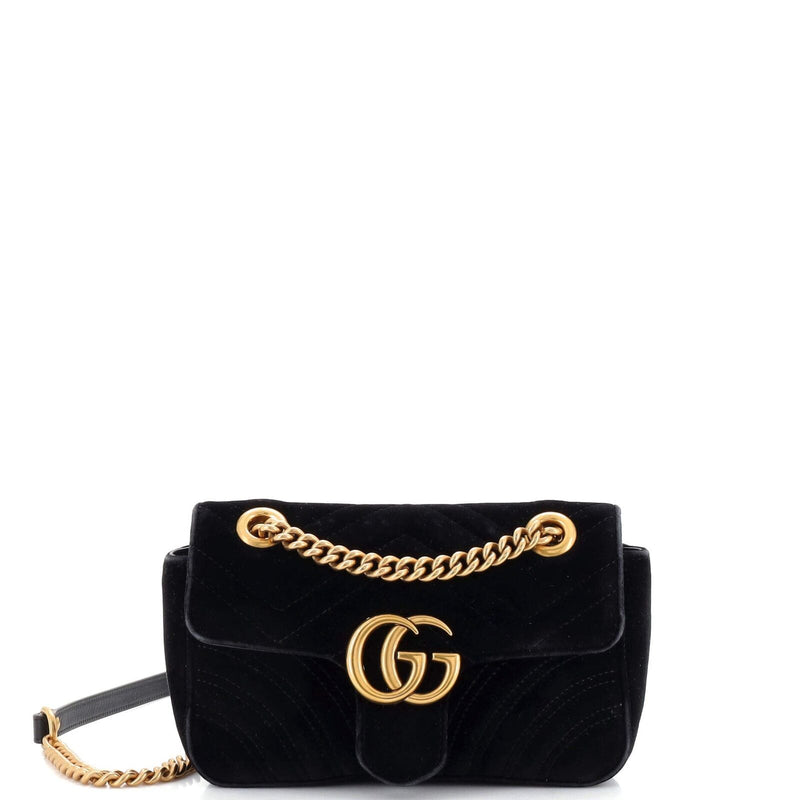 Gucci Gg Marmont Flap Bag Matelasse