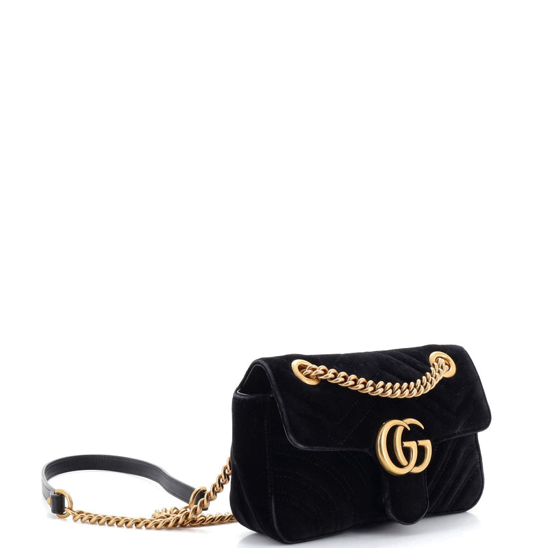 Gucci Gg Marmont Flap Bag Matelasse