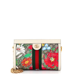 Gucci Ophidia Chain Shoulder Bag Flora