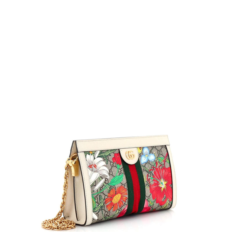 Gucci Ophidia Chain Shoulder Bag Flora