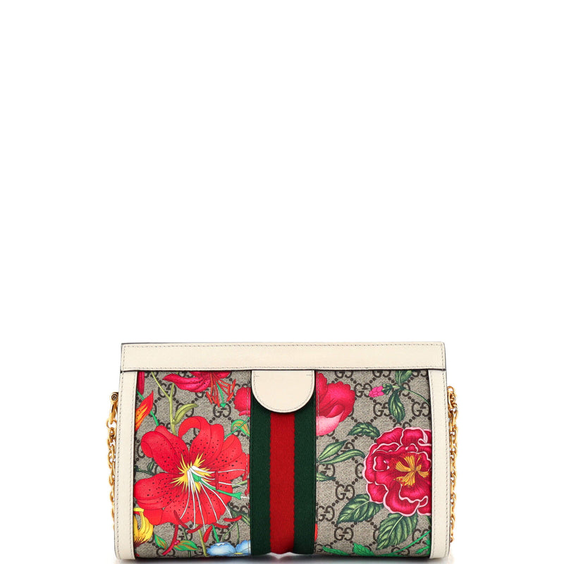 Gucci Ophidia Chain Shoulder Bag Flora