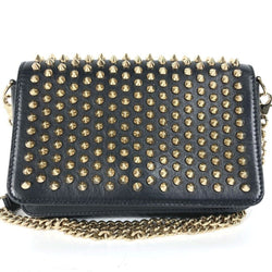 Christian Louboutin Clutch Bag Black Red