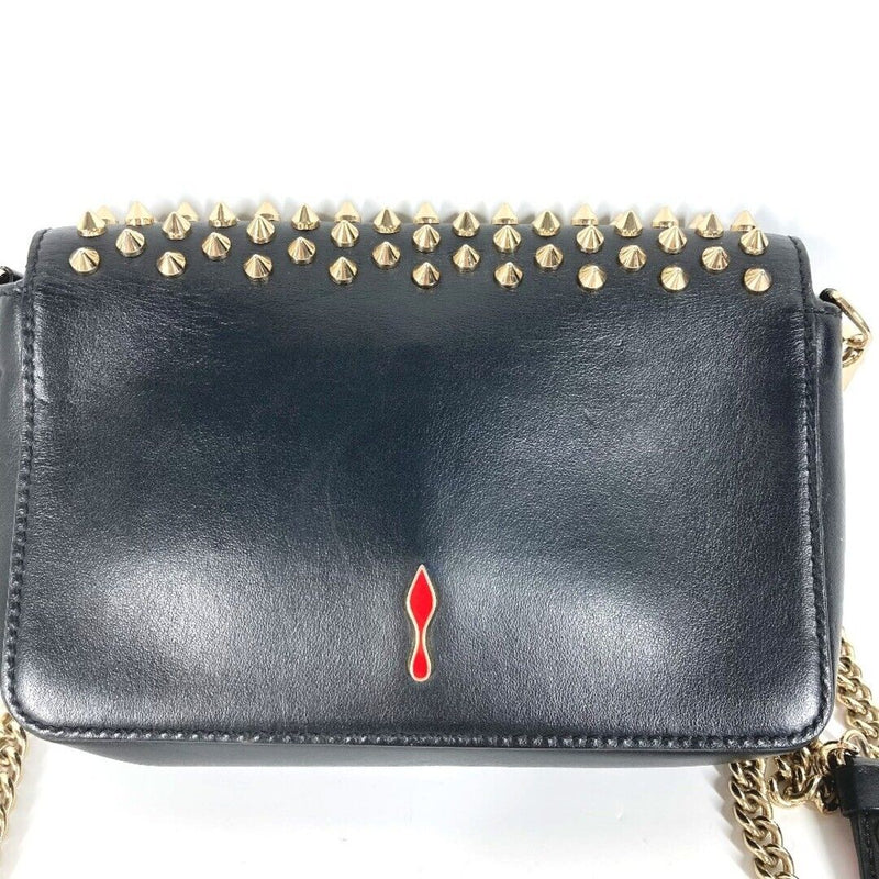 Christian Louboutin Clutch Bag Black Red