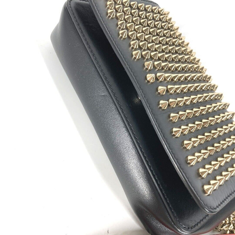 Christian Louboutin Clutch Bag Black Red