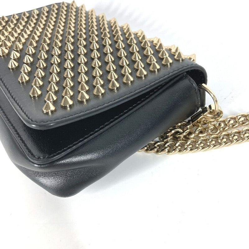 Christian Louboutin Clutch Bag Black Red