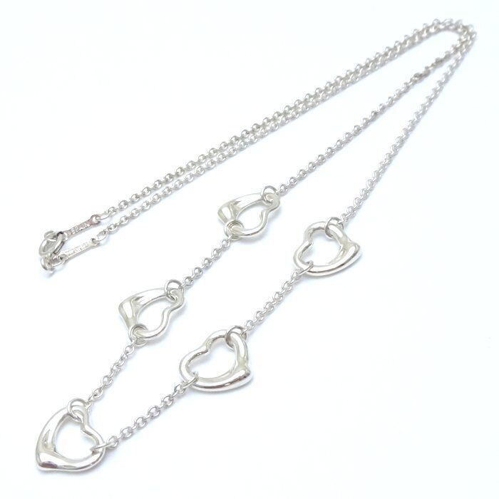 Tiffany&Co. Open Heart Necklace Elsa