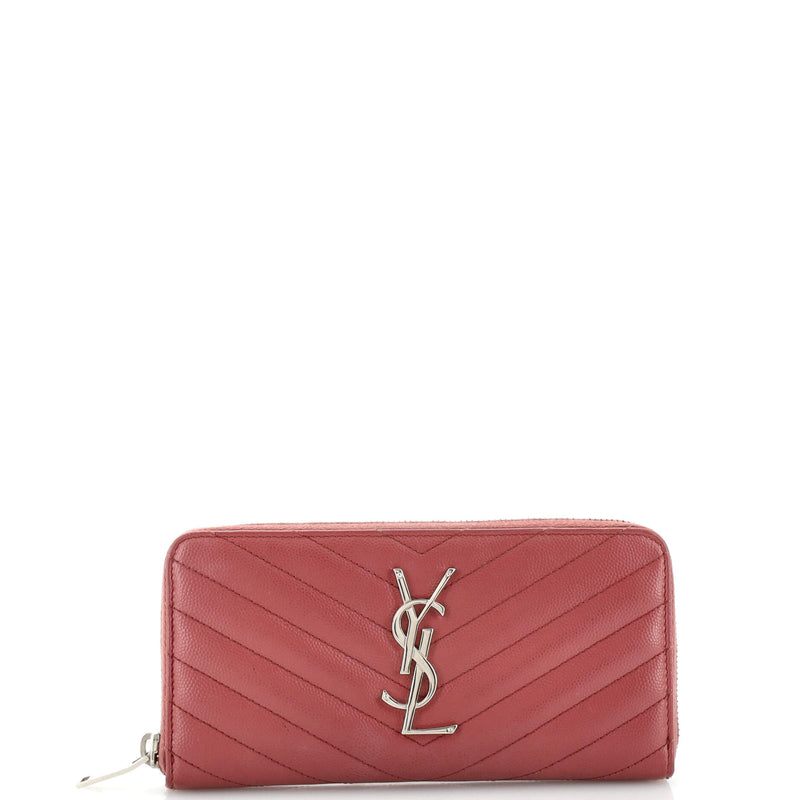 Saint Laurent Classic Zip Around Wallet