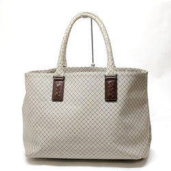 Bottega Veneta Hand Bag Gray Pvc