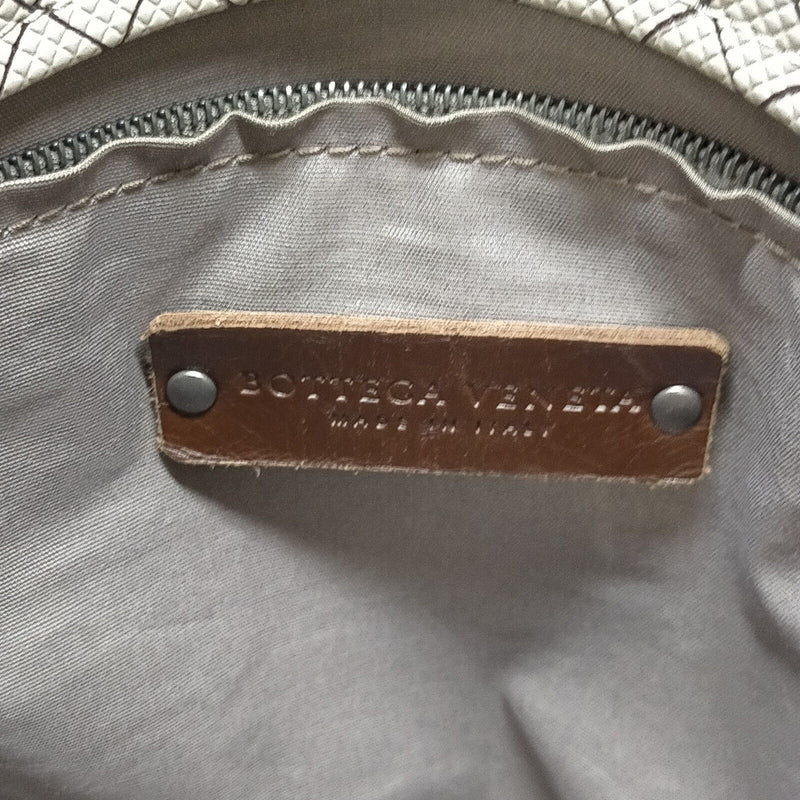 Bottega Veneta Hand Bag Gray Pvc