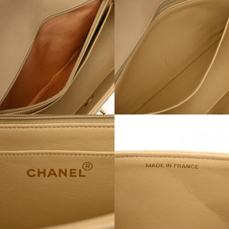 Chanel Diana Chainshoulder 9.8' Beige