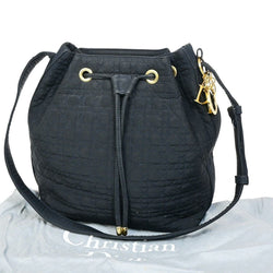 Christian Dior Cannage Bucket Shoulder