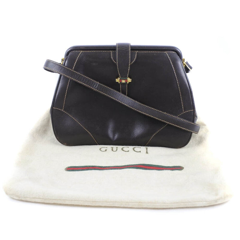 Gucci Shoulder Bag Vintage Brown