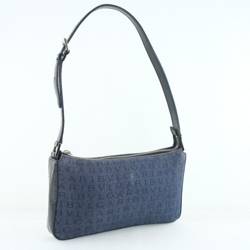 Bvlgari Shoulder Bag Blue / Black