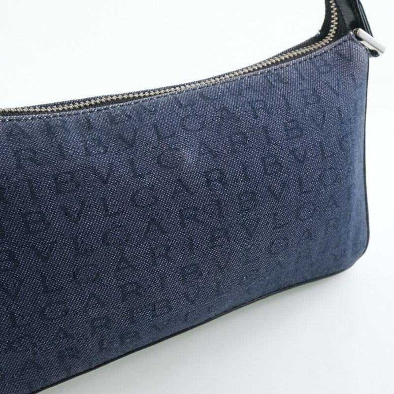 Bvlgari Shoulder Bag Blue / Black