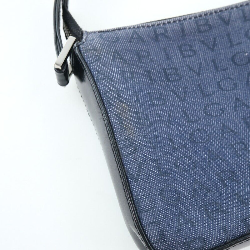 Bvlgari Shoulder Bag Blue / Black