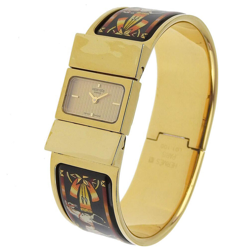 Hermes Location Watches Golddial Plated