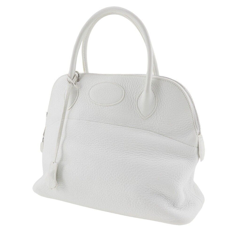 Hermes Bolide31 Handbag White Taurillon