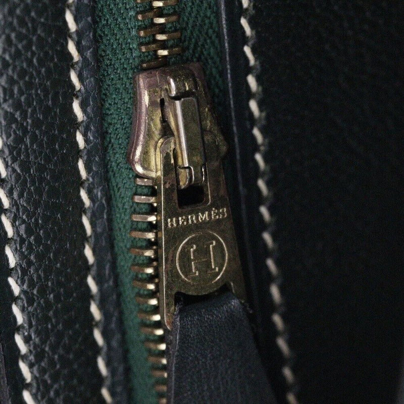 Hermes Lucy Pm Handbag Dark Green Box