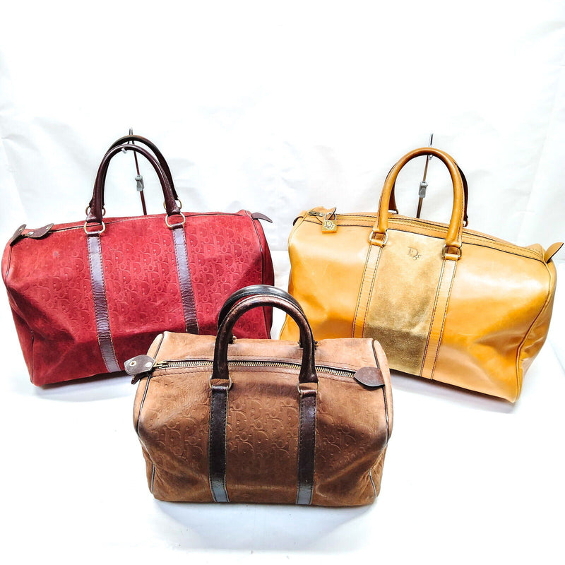 Christian Dior Hand Bag Boston 3 Set
