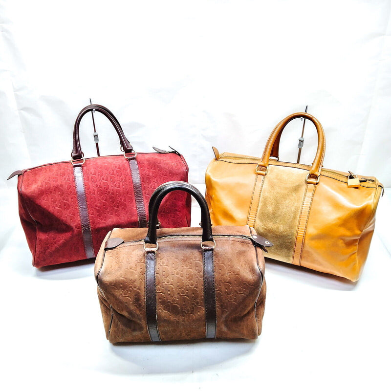 Christian Dior Hand Bag Boston 3 Set