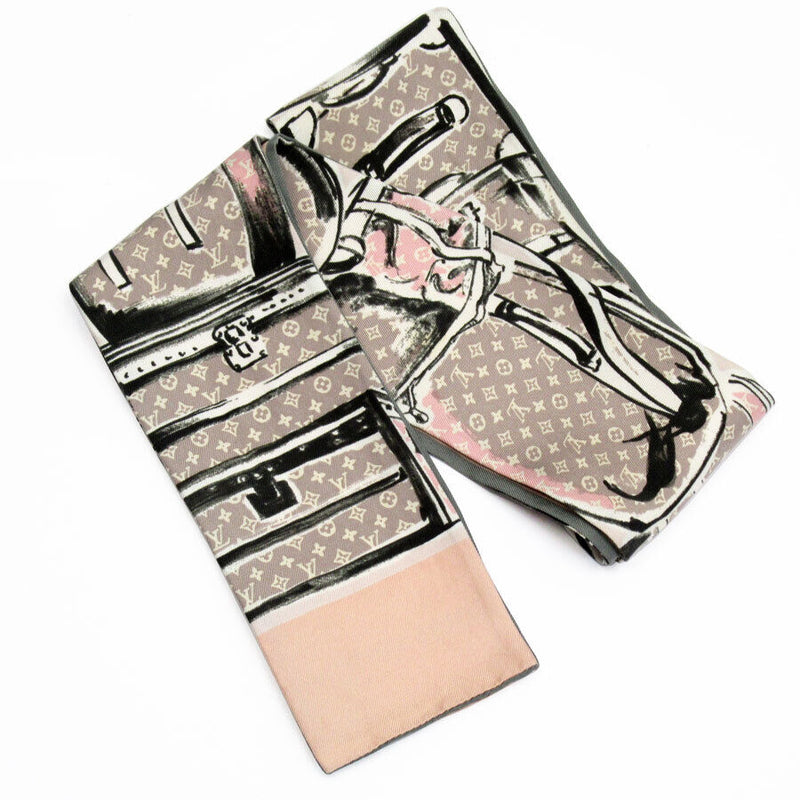 Louis Vuitton Scarf Pink Silk