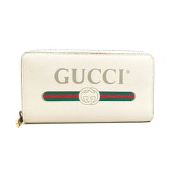 Gucci Logo Print Zip Around Long