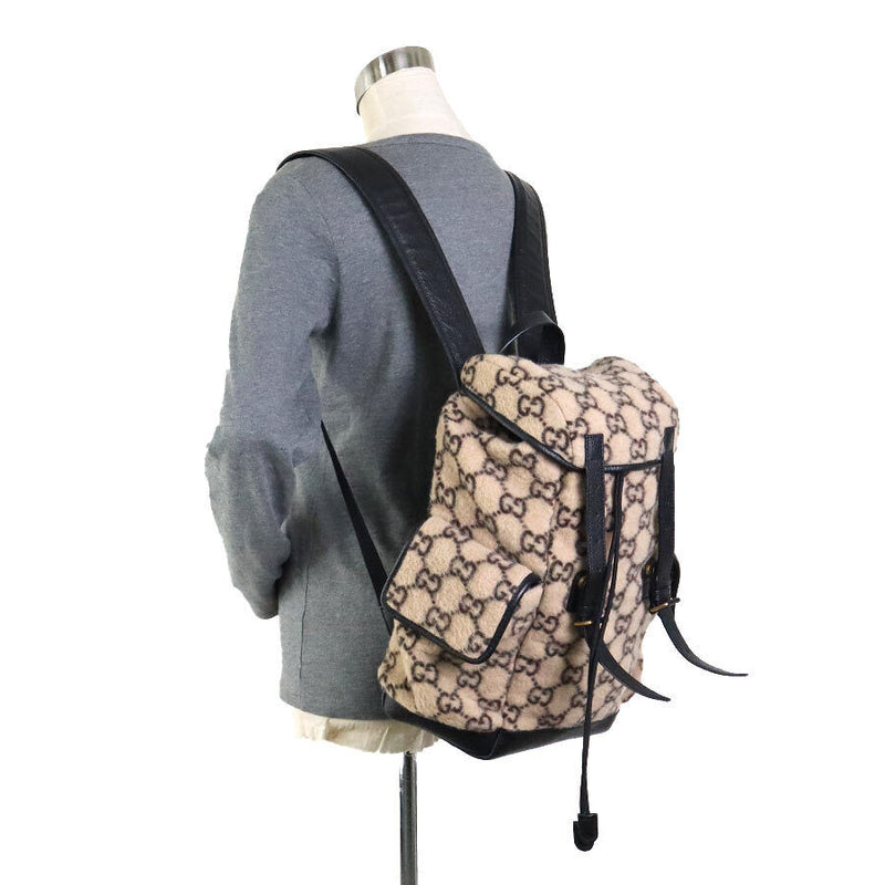 Gucci Backpack Beige X Black