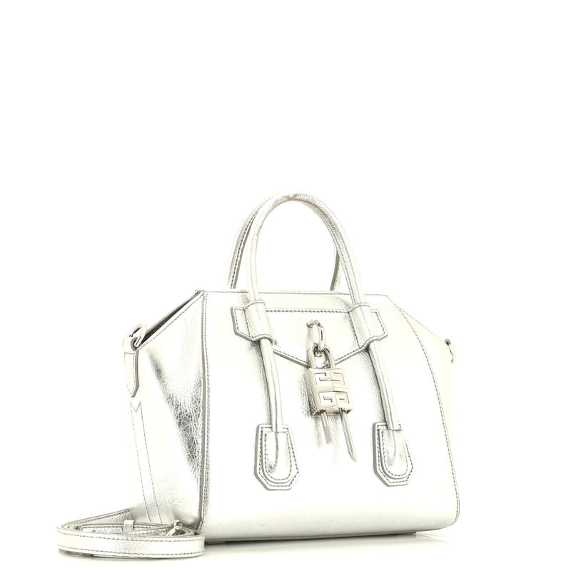 Givenchy Antigona Lock Bag Leather Mini