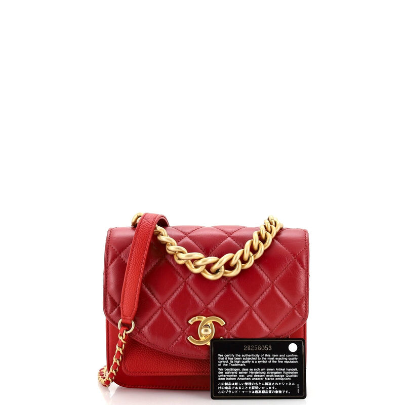 Chanel Chain Handle Flap Bag Quilted