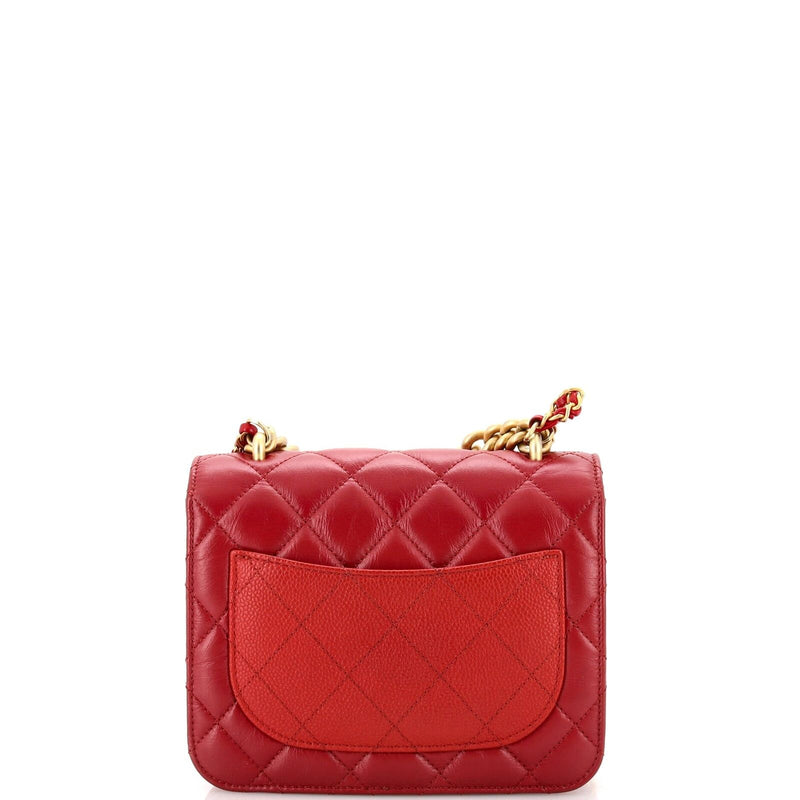 Chanel Chain Handle Flap Bag Quilted