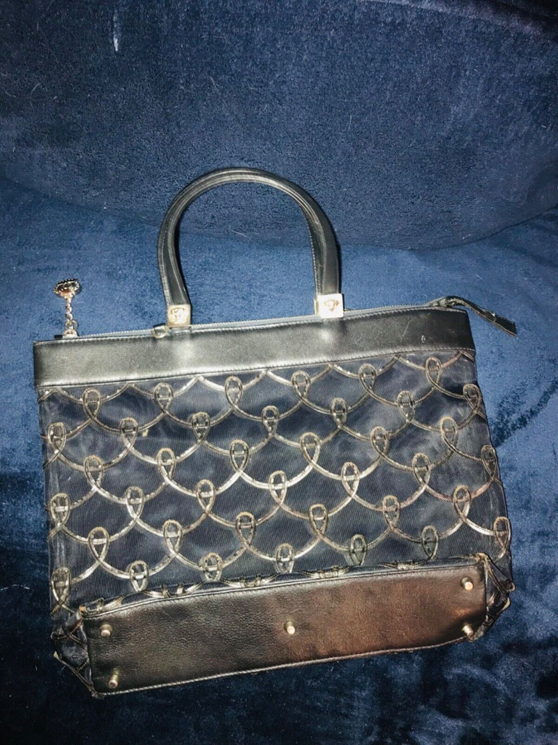 Gianni Versace Medusa Mesh Vintage Tote