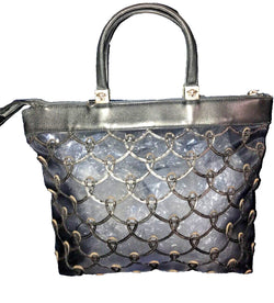 Gianni Versace Medusa Mesh Vintage Tote