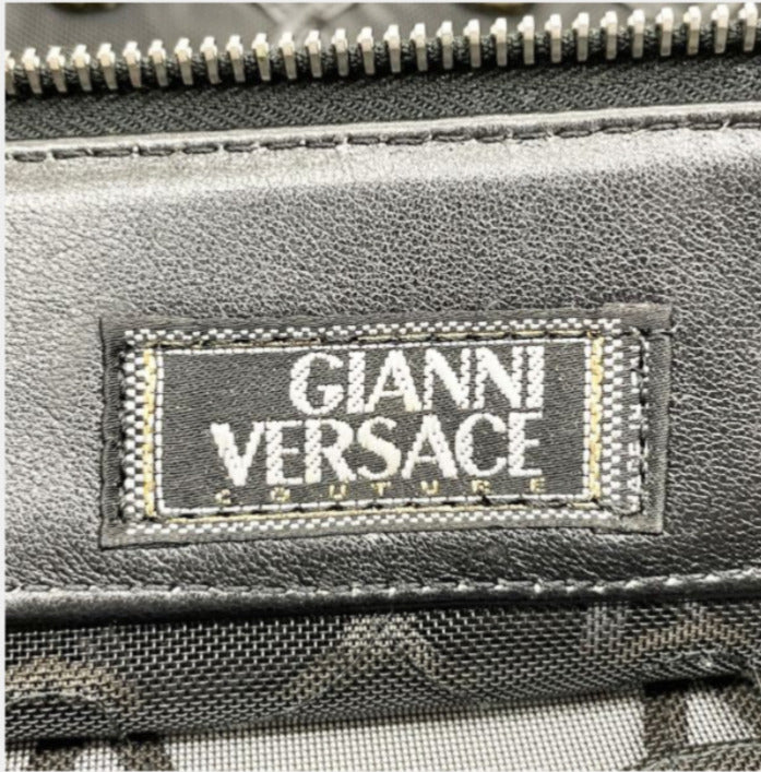 Gianni Versace Medusa Mesh Vintage Tote