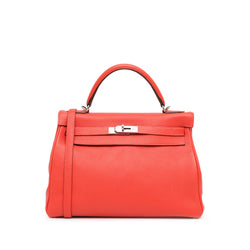 Hermès Togo Kelly Retourne 32 Red