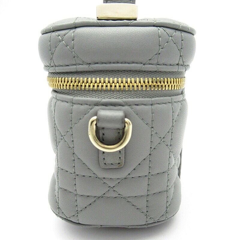 Dior Cannage Micro Vanity Bag Leather