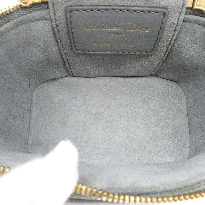 Dior Cannage Micro Vanity Bag Leather