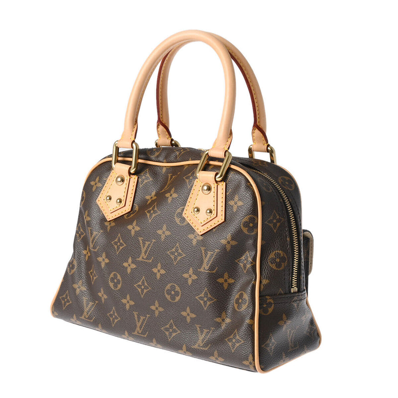 Louis Vuitton Manhattan Pm Brown Hand