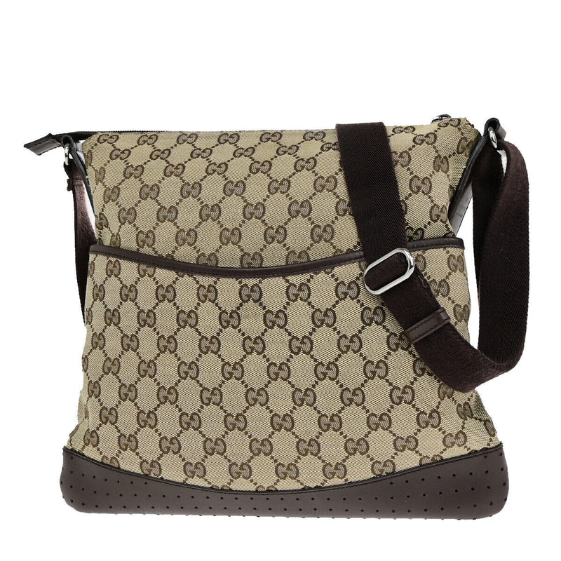 Gucci Logo Gg Pattern Shoulder Bag