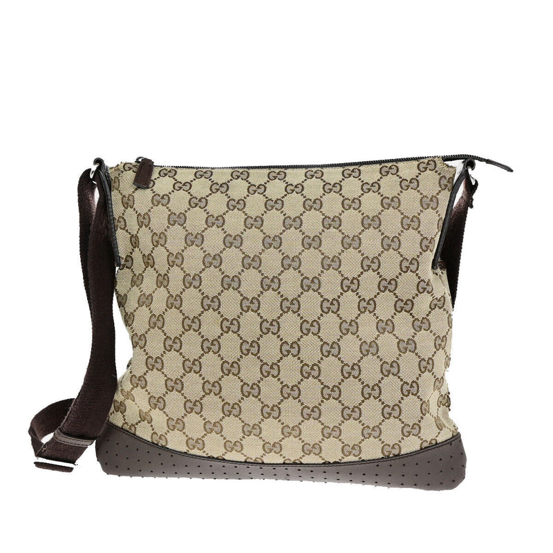 Gucci Logo Gg Pattern Shoulder Bag