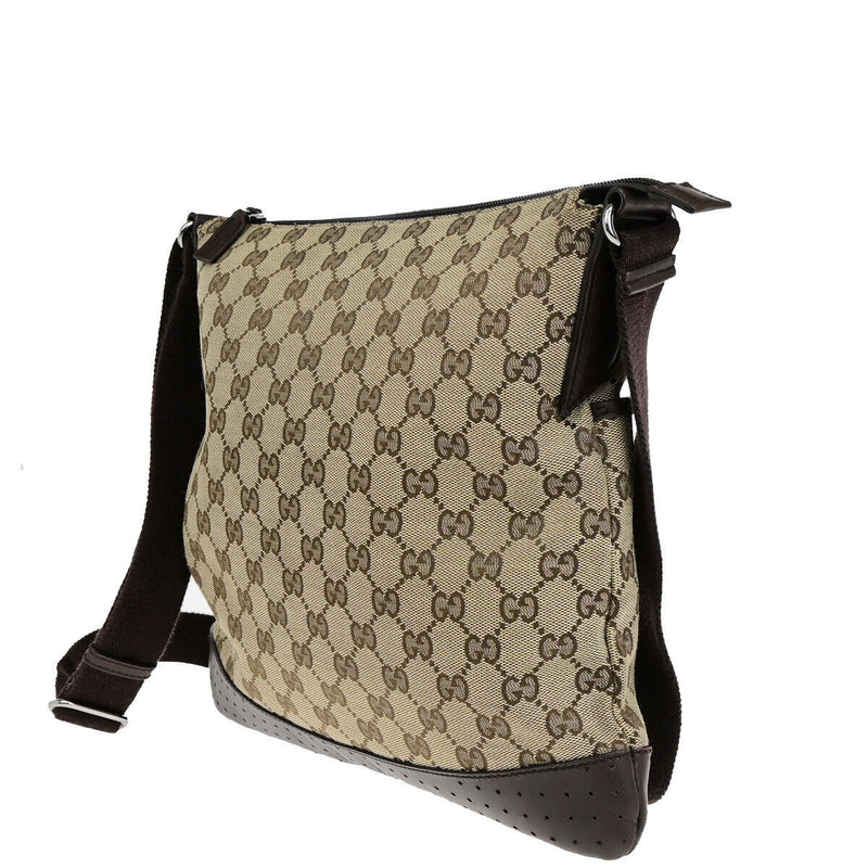 Gucci Logo Gg Pattern Shoulder Bag