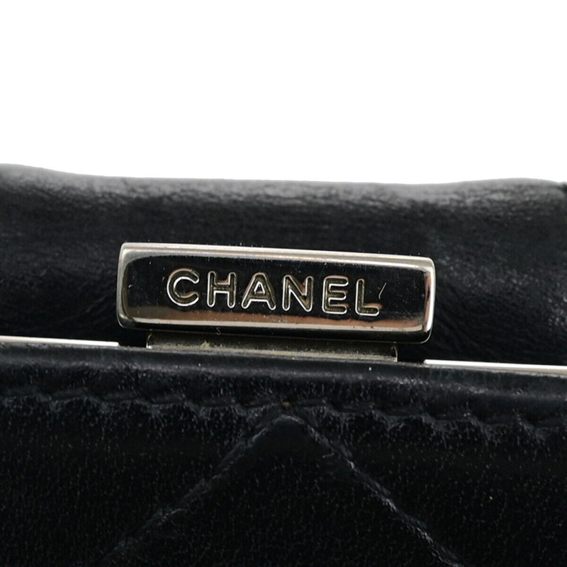 Chanel Cc Logo Cambon Bifold Wallet Purs