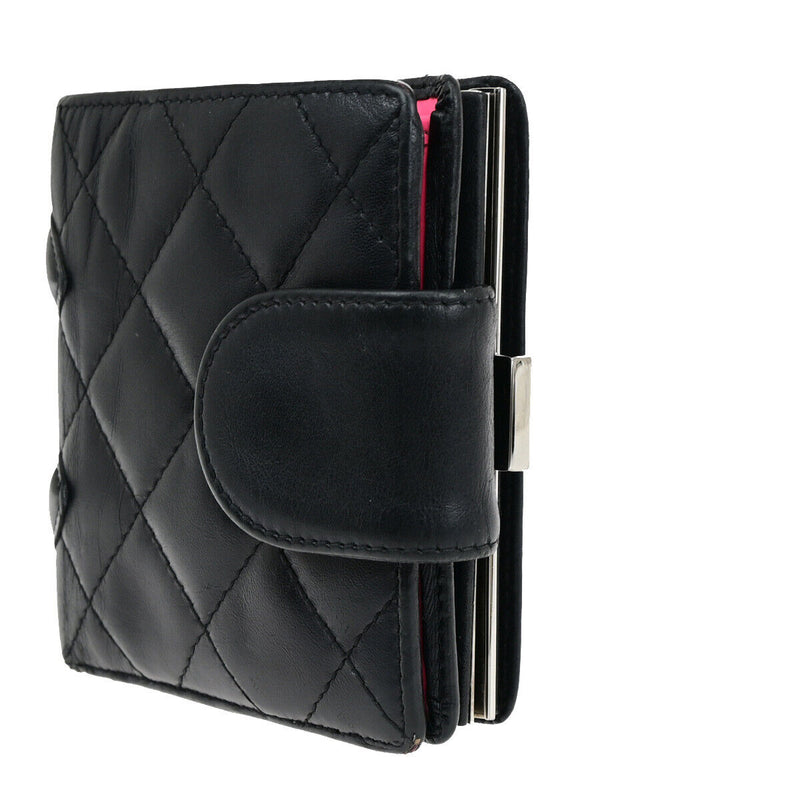 Chanel Cc Logo Cambon Bifold Wallet Purs