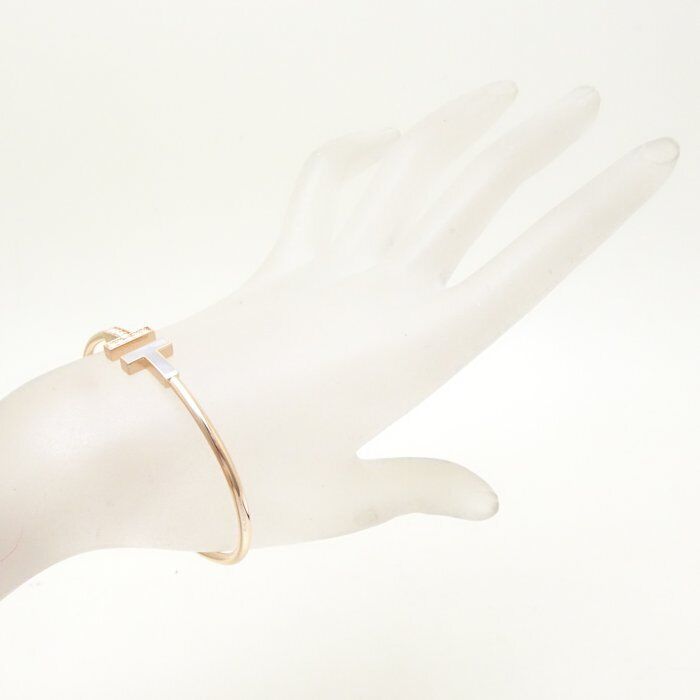 Tiffany&Co. T-Wire Bracelet Medium 18K