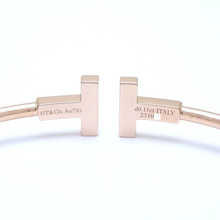 Tiffany&Co. T-Wire Bracelet Medium 18K