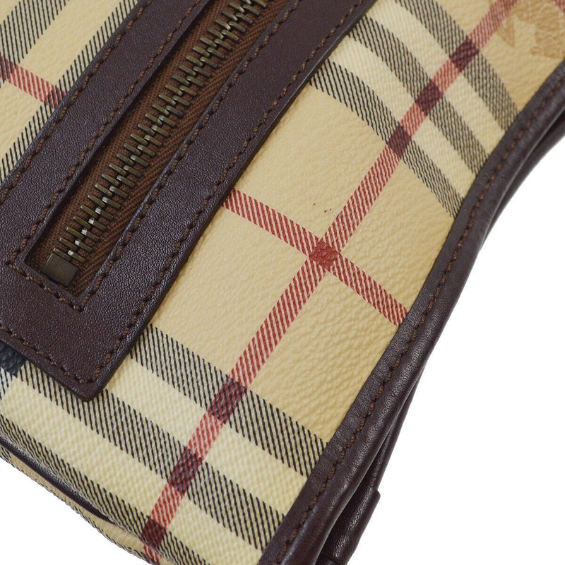 Burberry Beige House Check Shoulder Bag