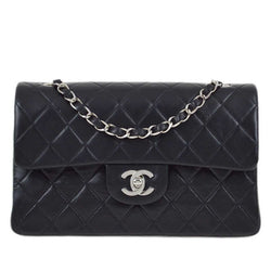 Chanel Black Lambskin Small Classic