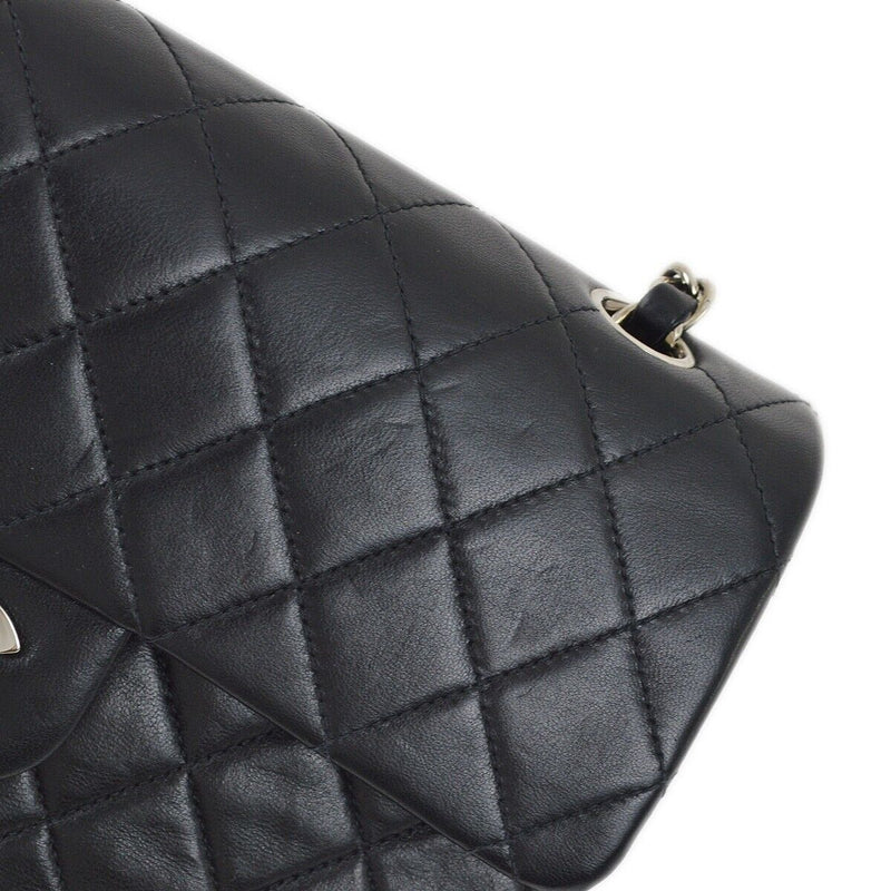 Chanel Black Lambskin Small Classic