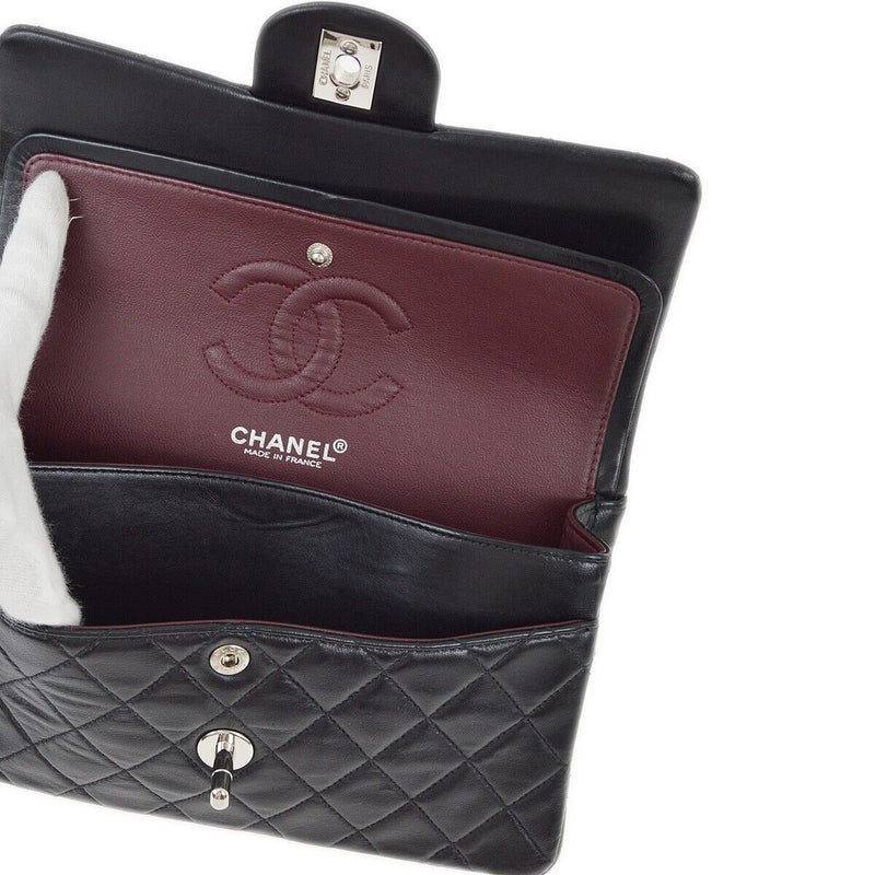 Chanel Black Lambskin Small Classic