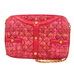 Chanel Pink Tweed Girl Shoulder Bag