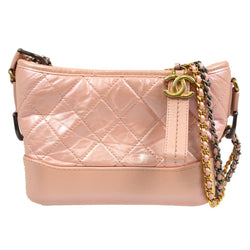 Chanel Pink Lambskin Gabrielle Shoulder